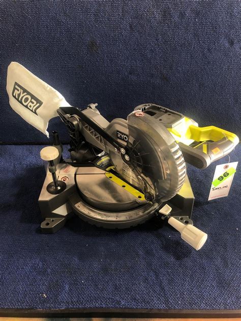 Ryobi 18v Cordless 7 1 4 In Compound Miter Saw Proxibid