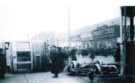 Old Photographs of Tram Accidents In the USSR ~ vintage everyday