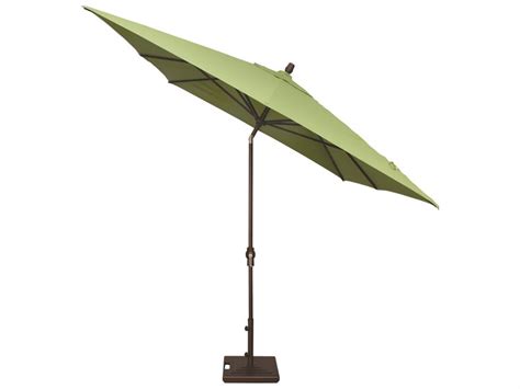 Treasure Garden Special Order Sunbrella Market Aluminum 8 X 10 Foot Rectangular Crank Lift Auto