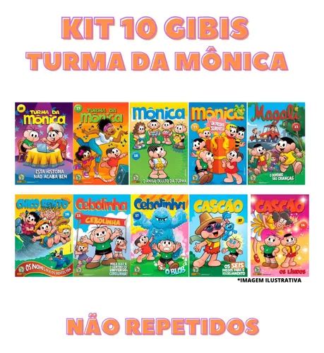 Turma Da M Nica Kit Gibis Novos E N O Repetidos Mercadolivre