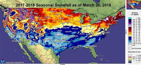 Bill's Blog: Snowfall totals across US so far this winter