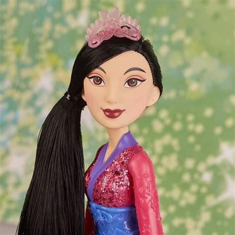 Disney Princesses Mulan Poup E Poussi Re D Etoiles Cm Bebeboutik