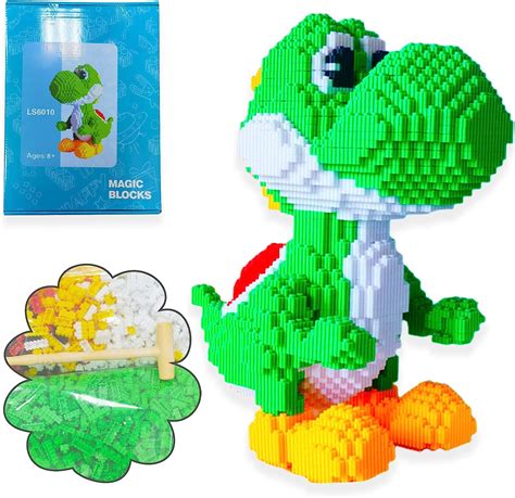 Ensemble De Briques Miniatures Mario Yoshi Bricks Yoshi Bricks Super