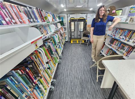 On The Road Again New Bookmobile Able To Connect More Communities To