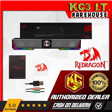 ON SALE LOWEST PRICE OFFER Redragon RGB Gaming Soundbar Darknets