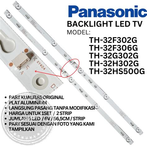 Jual BACKLIGHT LED TV PANASONIC TH 32F302G 32F306G 32F302 32F306