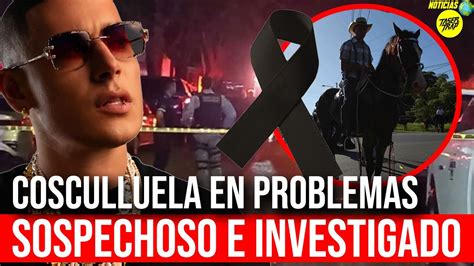 CARCEL COSCULLUELA SOSPECHOSO E INVESTIGADO POR LA POLICIA CASO HIT