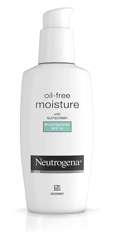 Neutrogena Oil Free Moisture With Sunscreen Broad Spectrum Spf 15