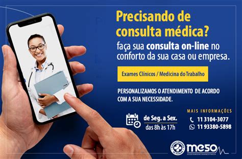 Telemedicina descubra o que é e como ela funciona MESO Medicina e