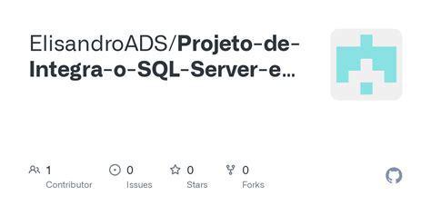 Projeto De Integra O SQL Server E Power BI README Md At Main