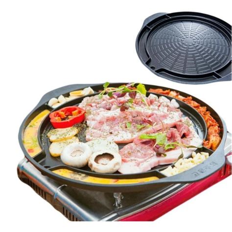 Kitchen Art All In One Multi Samgyeopsal Samgyupsal Korean Grill Pan 42cm Shopee Philippines