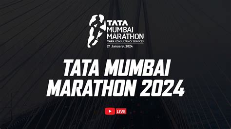 Tata Mumbai Marathon Race Day Watch Live Youtube