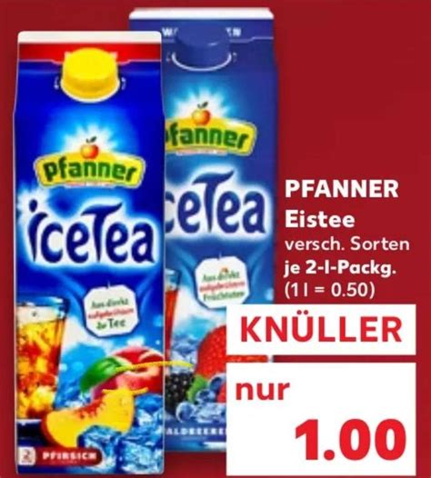 Pfanner Eistee Versch Sorten Nur Bei Kaufland Lokal Mydealz