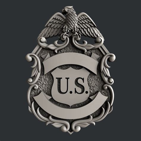 3d Stl Models For Cnc Router Badge Vcarve Cgtrader