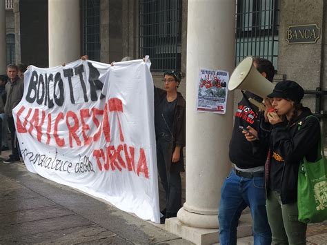 Proletari Comunisti Pc Ottobre Iniziativa A Bergamo Contro La