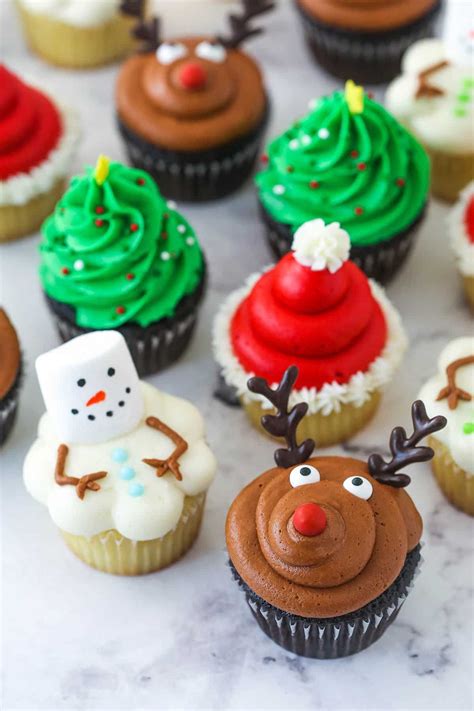 Easy Christmas Cupcakes With Video Life Love And Sugar Recipe