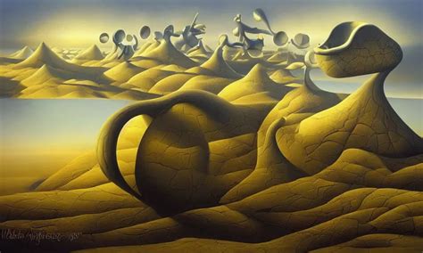 A Surrealist Painting Of A Ergerge By Vladimir Kush Stable Diffusion