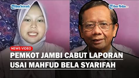 Mahfud MD Bela Siswa SMP Syarifah Pemkot Jambi Auto Kicep Minta Maaf