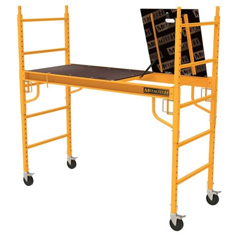 Metaltech Safeclimb Baker Style Scaffold Rolling Platform Lbs