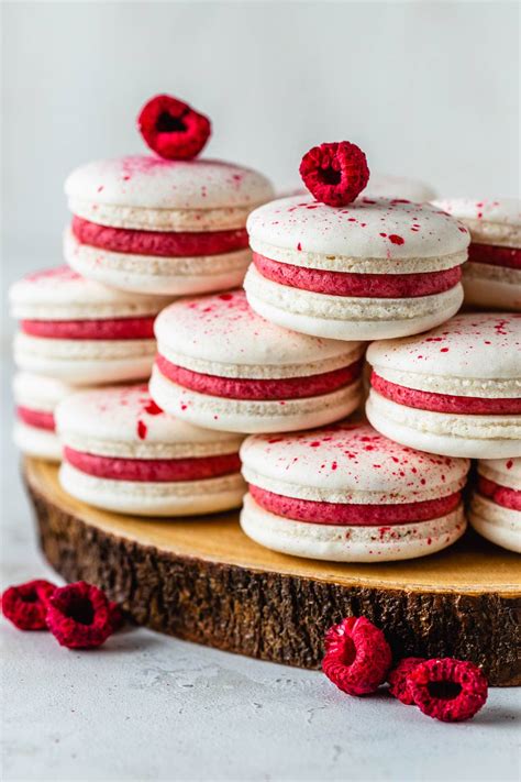 Vegan Raspberry Macarons Pies And Tacos