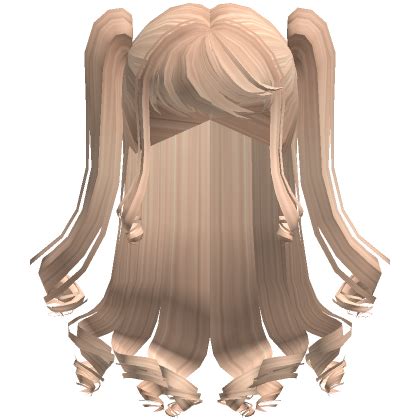 Fairytale Swirl Pigtails Blonde Roblox Item Rolimon S