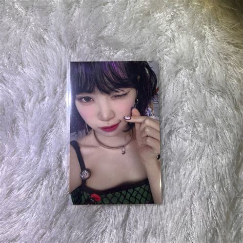 Jual Official Photocard PC Chaewon LE SSERAFIM Benefit Luckydraw UMS R1