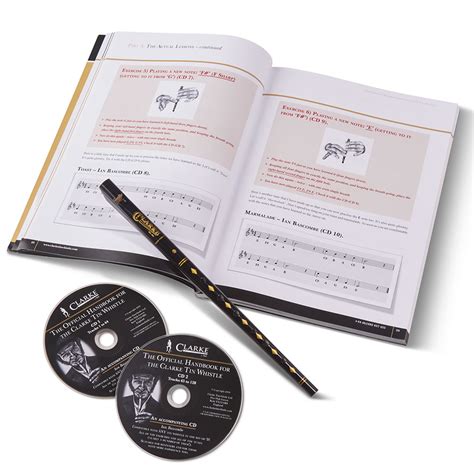 The Genuine English Tin Whistle Teaching Set Hammacher Schlemmer