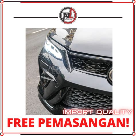 Jual Bamper Bumper Bodykit Fortuner Legender 2021 Upgrade U Vrz Srz