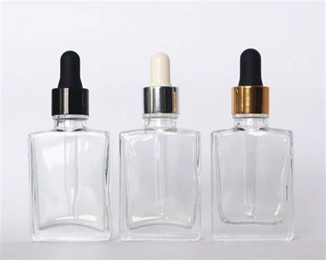 Best Colored Square Glass Dropper Bottles For Essential Oils