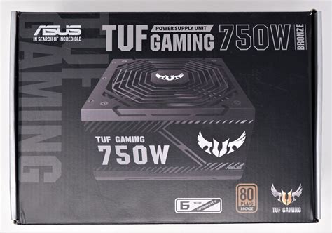 ASUS TUF 750B GAMING 750W 80 BRONZE ATX NON MODULAR POWER SUPPLY PSU