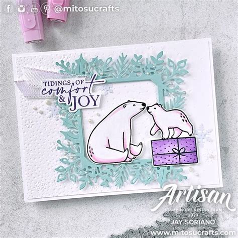 Christmas Card Idea With Beary Cute Christmas Classics By Stampin Up