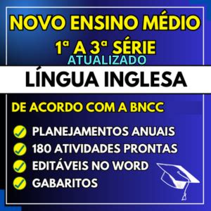 Plano De Aula L Ngua Inglesa Ensino M Dio Atividades De Alfabetizar