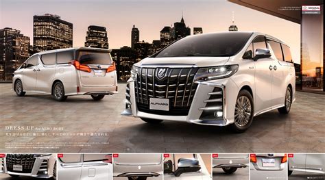 2018 Toyota Vellfire Alphard New Modellista Trd Kit 2018 Toyota