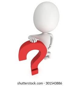 3d Man Holding Question Mark Stock Illustration 1391397401 Shutterstock