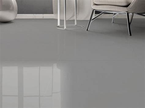 Classic Gray Porcelain Tile Floor Decor Grey Polished Porcelain