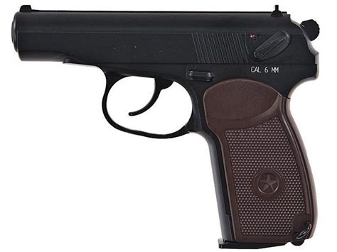 Kwc Makarov Pm C02 Blowback Airsoft Pistol Replicaairguns Ca