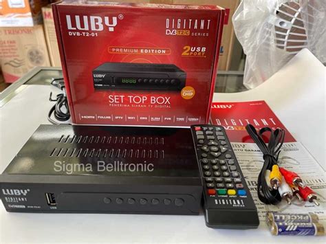 Jual STB LUBY Set Top Box Digital DVB T2 Wifi USB HDMI STB Di