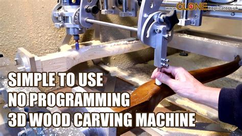 Wood Carving Machine 3d Copy Carving Easy To Use Youtube