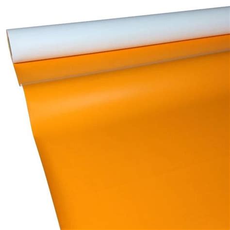 JUNOPAX Nappe en papier orange 50 m x 0 75 m imperméable et peut être