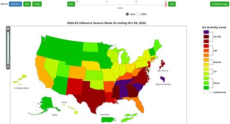 CDC flu map: 'Very high' activity level reported in Tennessee