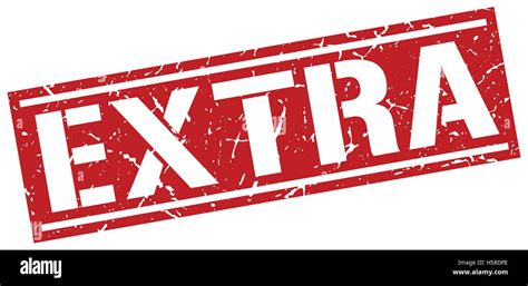 extra square grunge stamp Stock Vector Image & Art - Alamy