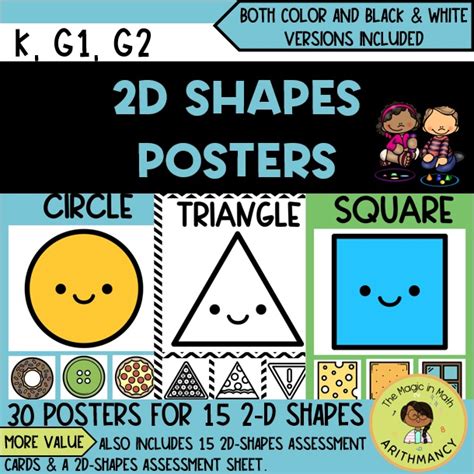 2d Shapes Anchor Chart