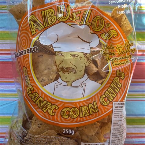 Abuelos Organic Corn Chips Habanero Corn Chips Reviews Abillion