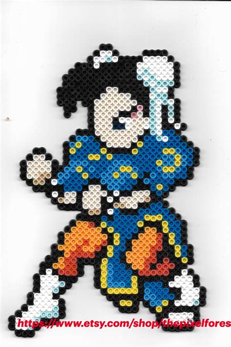 Chun Li Perler Bead Sprite Perler Crafts Bead Sprite Unique Items Products