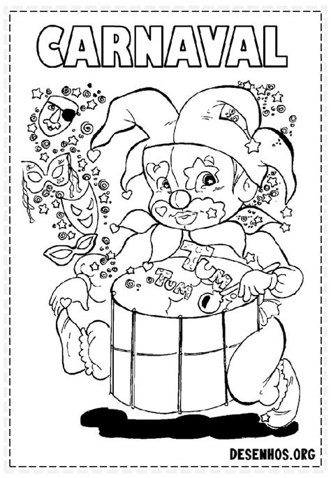 Desenhos De Carnaval Para Colorir Para Baixar Gr Tis Revista