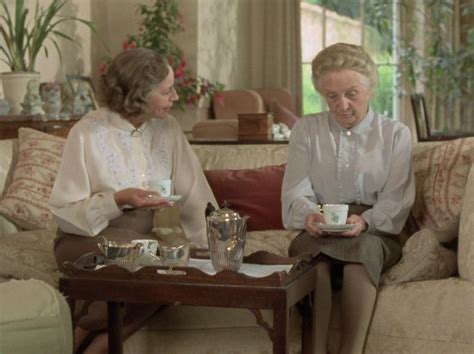 The Body In The Library Miss Marple Joan Hickson With Her Good Friend