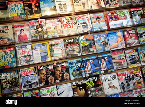 Magazine Stand Hi Res Stock Photography And Images Alamy