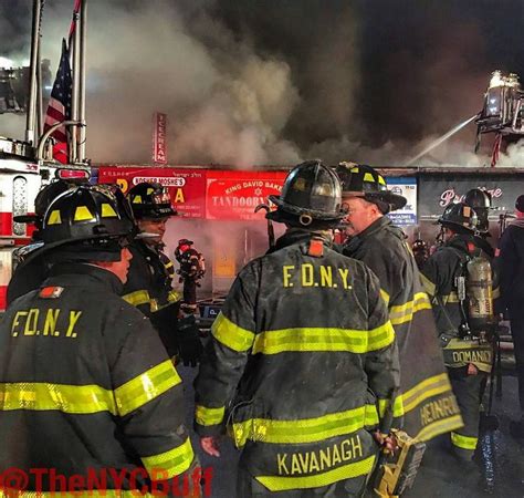 FEATURED POST Thenycbuff FDNY Firemen Operating At A 5th Alarm Fire