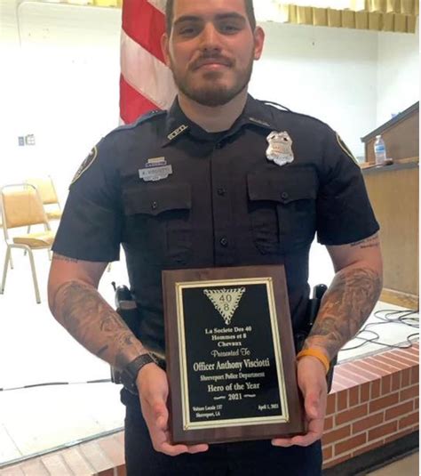 Decorated Shreveport Pds Cop Anthony Visciotti Kills Again Mere Days