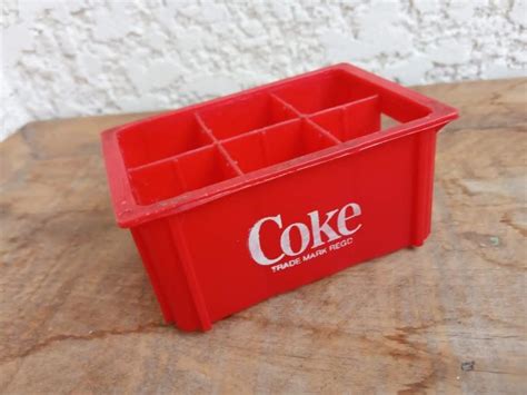 Mini Engradado Coca Cola Anos 80 Coke Estados Unidos No Ficou Pequeno